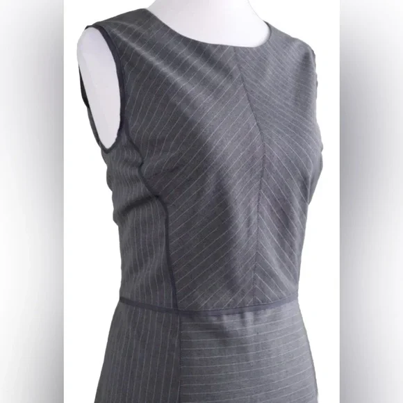 BROOKS BROTHERS Red Fleece Tollegno 1900 Fabric Made ITALY🇮🇹 WOOL Dress Size 0 - Picture 8 of 13